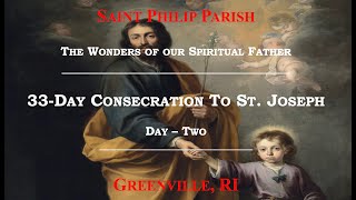 33Day Consecration to St Joseph  Day 2 [upl. by Auof502]