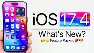 iOS 174 is Out  Whats New [upl. by Elime]