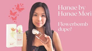 PERFUME REVIEW  Hanae Mori by Hanae Mori  Dupe for Flowerbomb [upl. by Oigolue]