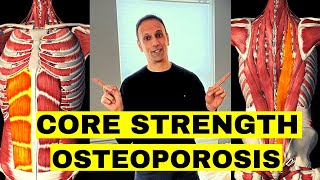 3 Best OSTEOPOROSIS CORE Strength Exercises [upl. by Checani]