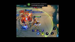 Sun Angela and sun new trick to push enemy turrets without minions mlbb mobilelegends [upl. by Rue761]