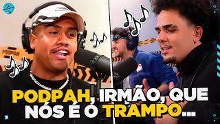 IGÃO CANTA COM MC DAVI AO VIVO NO PODPAH [upl. by Blalock]