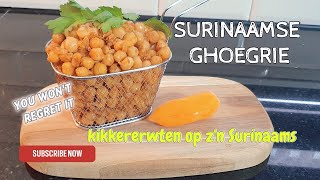 Surinaamse Ghoegrie  Channa  Vegan Kikkererwten op zn Surinaams [upl. by Eulalie]