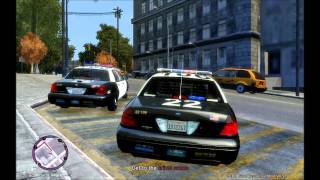 GTA4EFLC  LAPD responding to a mugging [upl. by Huber497]