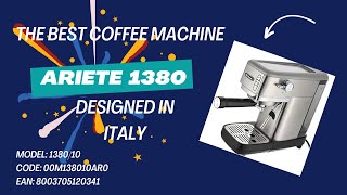 Unboxing Ariete 1380 Coffe Machine ماكينة القهوة اريتي شبيهة ديلونجي  ديدكا [upl. by Florencia284]