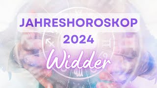 Jahreshoroskop 2024 für das Sternzeichen Widder [upl. by Goss]