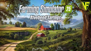 Harvesting Rice  Farming On Riverbend Springs Farming Simulator 25 Live [upl. by Adeirf]