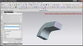 NX Swept  UG NX Training Tutorials  Siemens NX Training Tutorials  Training in Unigraphics NX [upl. by Plate]