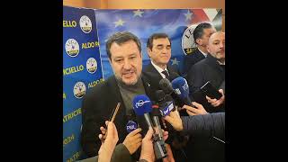 Pozzilli  Elezioni europee 2024 Ministro Matteo Salvini Lega [upl. by Bernt]