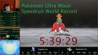 Pokémon Ultra Moon speedrun in 53528 Former World Record [upl. by Fronniah]