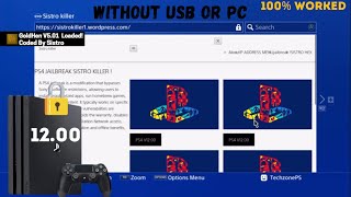 How to Jailbreak Ps4 v1200  Sistro killer latest goldenhen for all [upl. by Serrano]