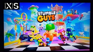 STUMBLE GUYS GAMEPLAY XBOX SERIES S 60FPS [upl. by Hobie]