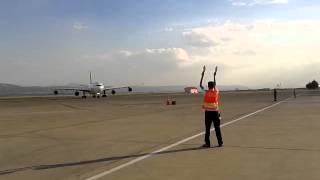 A340300 Marshalling at ISE  Turkey [upl. by Penland]