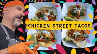 Chicken Street Tacos on the Blackstone GriddleTHE FUN WAY [upl. by Tung248]