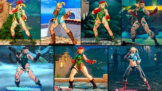 Evolution of CAMMY in Street FIghter Games  2K 60FPS [upl. by Couture592]