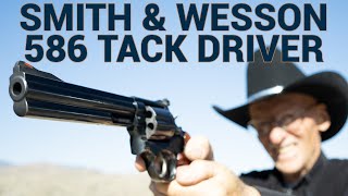 Smith amp Wesson 586 is a Tack Driver [upl. by Htebarual455]