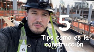 5 Tips Como es la construccion en Estados Unidos y Canada [upl. by Aihsilat]