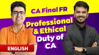 100 English  Professional amp Ethical duty of CA  With All Ques  Shubham Keswani  Aakash Kandoi [upl. by Alcina]