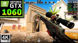 CounterStrike 2  GTX 1060 6GB  Maximum Highest Graphics Gameplay in 4K UHD [upl. by Aimekahs]