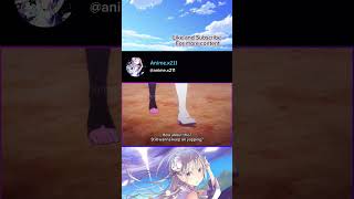 Everyone turned into  Rezero starting life in another world  anime animeedits [upl. by Neersin]