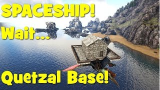 Ark  Building a Quetzal Platform Base [upl. by Scrogan]