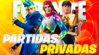 🔴 PARTIDAS PRIVADAS FORTNITE en directo AHORA 🔴 JUGANDO EN VIVO CON PREMIOS [upl. by Sturrock]