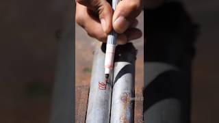 How to welding Thin pipe 👨‍🏭 welding welder [upl. by Tnaryb]