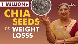 How To Use Chia Seeds For Weight Loss  Chia Seeds Benefits  Weight Loss Superfood  Dr Hansaji [upl. by Ynaffik]