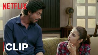 Shahrukh Khans Life Advice  Alia Bhatt  Kursi Scene  Dear Zindagi  Netflix India [upl. by Mcdonald]