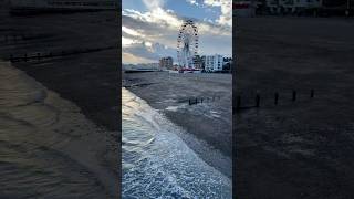 Worthing🇬🇧 music love worthing travel beach reels shorts shortvideo sunset short song [upl. by Adirf776]