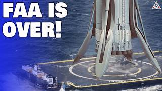 SpaceX Big Solutions to Launch Starship without FAA Permission [upl. by Naimaj]