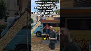 Your Self Build Camper VS Expensive Motorhomes campervans vanlife campsite camperconversion [upl. by Lyontine647]