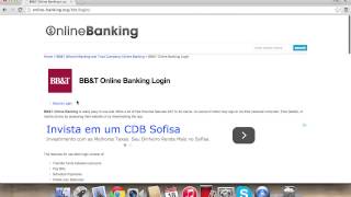 BBampT Online Banking Login  How to Access your Account [upl. by Emirej]