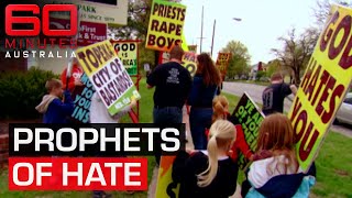 Confronting the Westboro Baptist Church the most hated family in America  60 Minutes Australia [upl. by Amles]