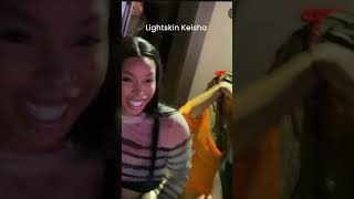 Lightskin Keisha dance to Flamefari  My Friend foryou lightskinkeisha explore power 50cent fy [upl. by Hgielek]