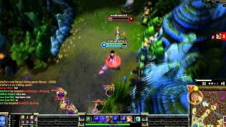 League of Legends  Evelynn Ownage AlmightyPyro [upl. by Aihseuqal]