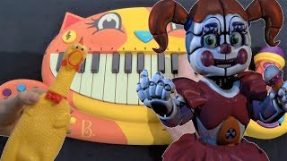 FNAF SONG  JOIN US FOR A BITE JT MUSIC CAT PIANO CHICKEN DRUM CALCULATOR COVER [upl. by Stanwinn]