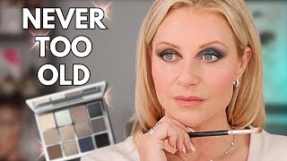 DaytoNight Glam StepbyStep Eyeshadow Tutorial for Mature Eyes Over 50 [upl. by Chimene886]