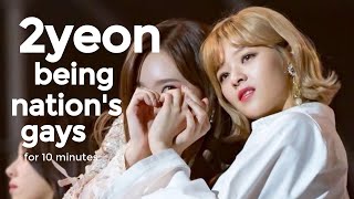 2yeon Nayeon x Jeongyeon being nation’s gayest couple for 10 minutes straight [upl. by Enrique]