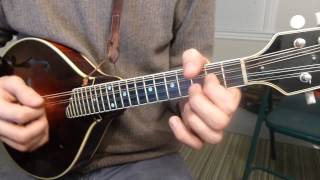 Cooleys Reel  Traditional Fiddle Tune on Mandolin [upl. by Belen816]