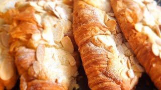 Almond Croissants Recipe  Super Easy and Delicious  Better than Bakery [upl. by Katy228]