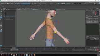 How to animate a walk cycle in Maya  Lesson 01 [upl. by Ardith]