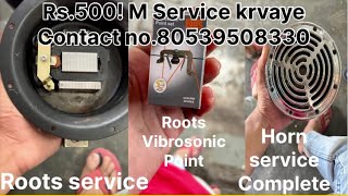 Roots Horn repair and Service Vibrosonic point change viralvideos views viral shorts happy [upl. by Agate]