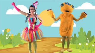 🐸 El baile de la RANITA 🐸 COREOGRAFIA para niños 🍭 CARAMELITO🍬 Canciones de la granja ✨ infantil ✨ [upl. by Teiv]