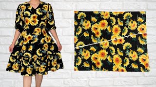 💐 Quick amp Easy Dress Sewing Ideas  Sew All Sizes in 10 Minutes Trendy Stylish Dresses 💃 [upl. by Honoria]