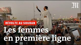 Au Soudan les femmes au coeur de la révolte [upl. by Atinaujnas]