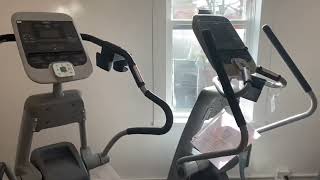 Precor 576i Experience Elliptical vs Precer EFX 835 V2 Converging Crossramp wP30 Console [upl. by Marshall]