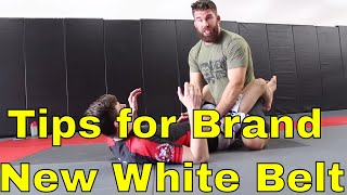 What to Focus On as a New BJJ White Belt with No Submissions [upl. by Eetnuahs304]