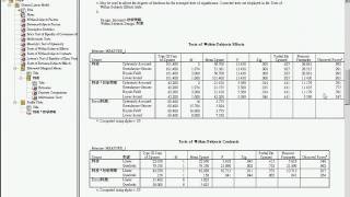 SPSS教學2way Mixed ANOVA [upl. by Islean]