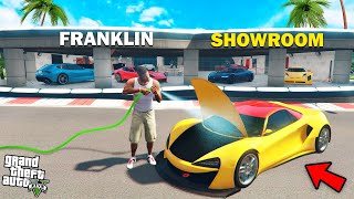 GTA 5  Franklin Become Mechanic And Open A Car Showroom in GTA 5 GTA 5 Mods [upl. by Zilvia]